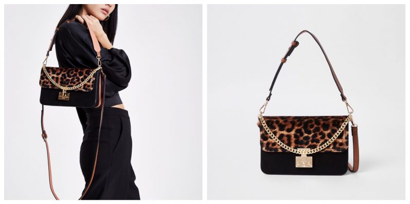 leopard print handbag river island