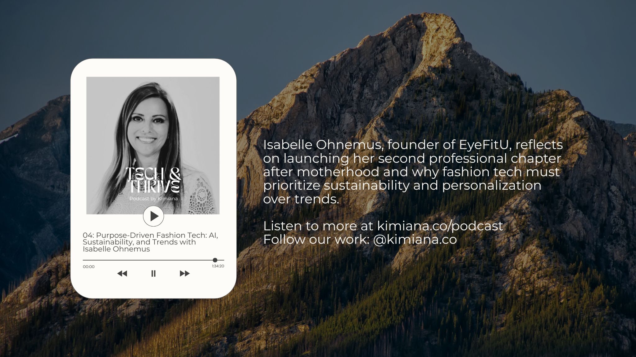 What does it take to lead with purpose in a complex, fast-moving industry like fashion tech?